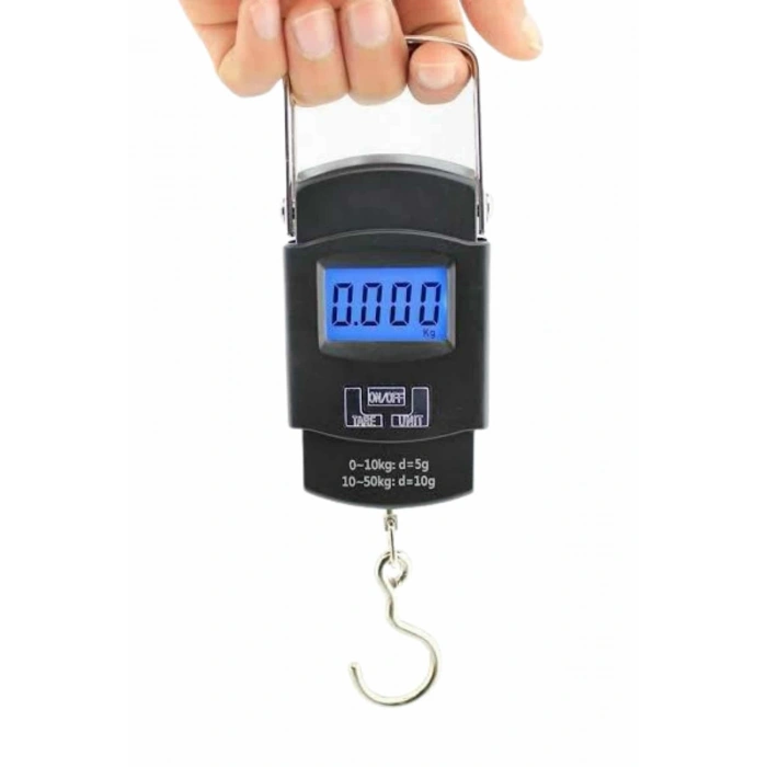 Dijital El Kantarı 50 Kg Hassas Lcd Ekranlı Bagaj Tartısı