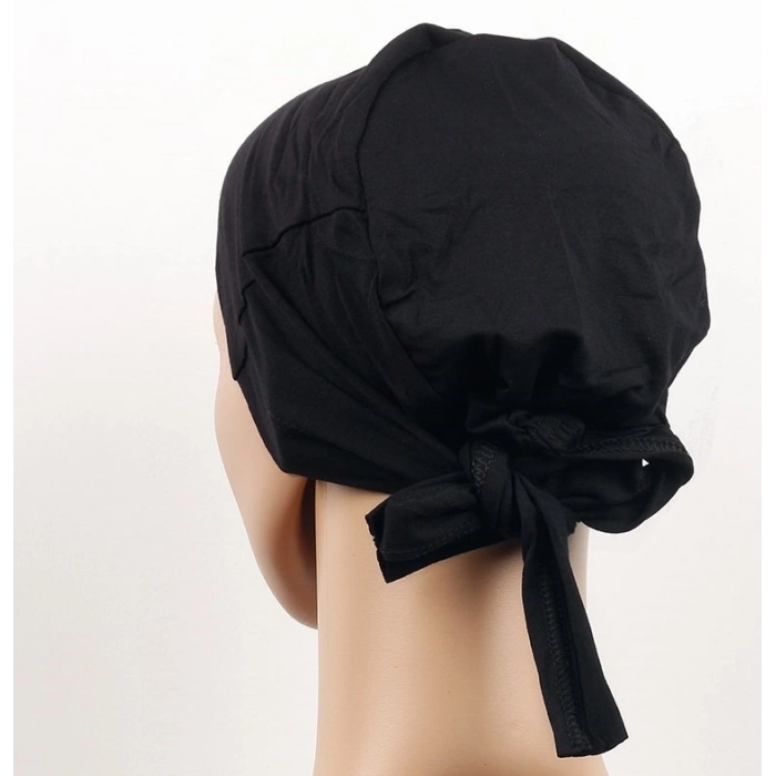 Dikişsiz Bağlamalı Tesettür Bone  Bağlamalı Bandana (599)