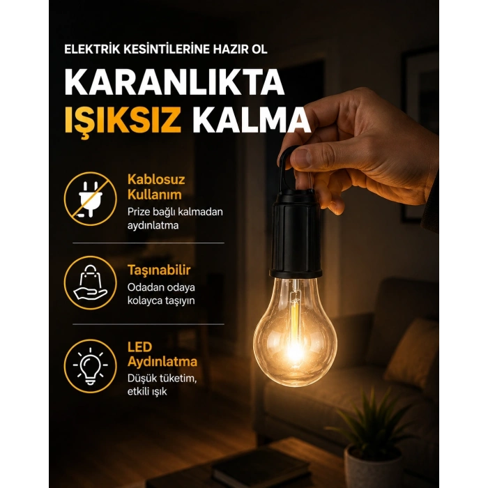 Dış Mekan Kullanımına Uygun Led Lamba
