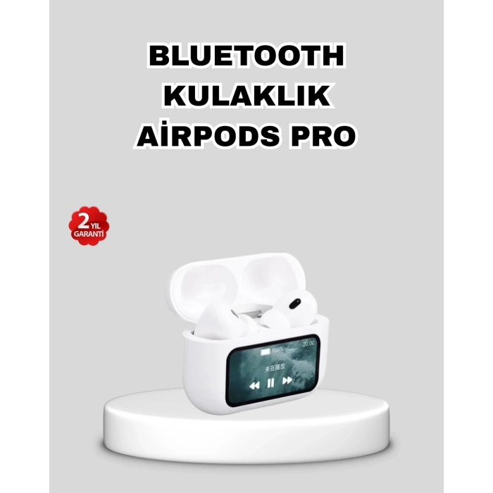 Dokunmatik Ekranlı Bluetooth Kulaklık – Anc, Suya Dayanıklı, Powerbank Kutulu