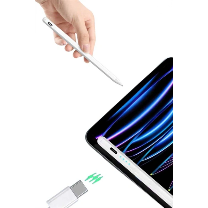 Dokunmatik Kalem Tablet Kalemi Çizim Stylus Kalem Yedek Uçlu (599)