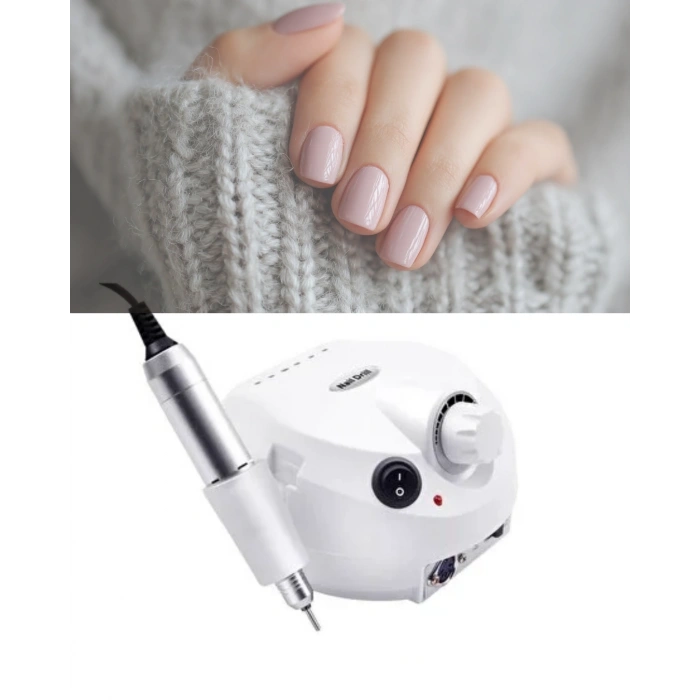 Düşük Gürültülü Tırnak Matkap Seti Salon Ve Ev Kullanımı