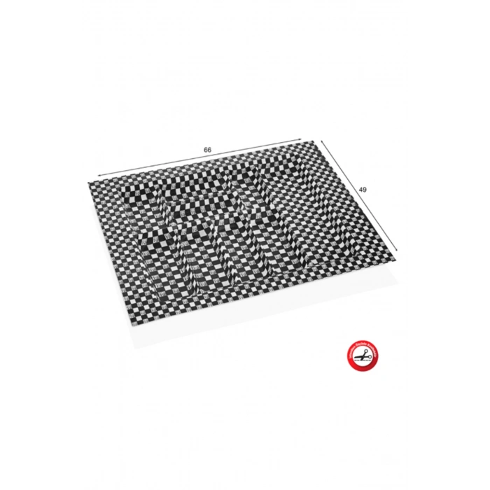 Eco Modül Kaşıklık Damalı 66X49Acero20126 (599)