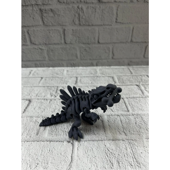 Eklemli Hareketli Dinazor Figürü Siyah – Dekoratif Masa Üstü Oyuncak