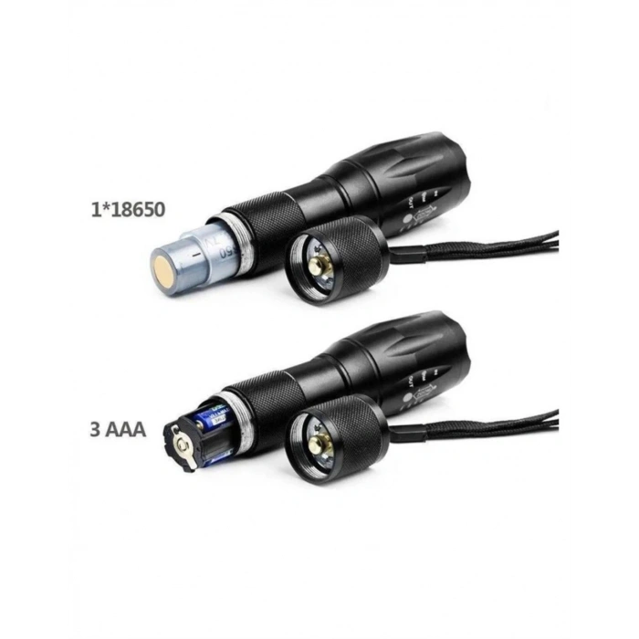 El Feneri Beyaz Sarı Ve Mor Renk Aydınlatma Q5 Led (599)