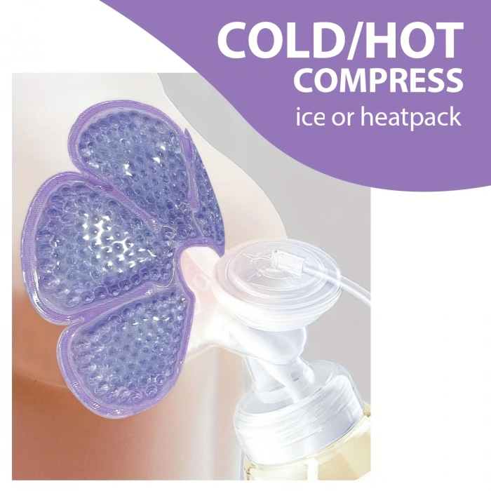 Emziren Anneler İçin 2 Li Jel Göğüs Pedi – Sıcak Ve Soğuk Kullanıma Uygun, Pvc Dolgulu, Konfor Ve Destek Sağlayan Ped