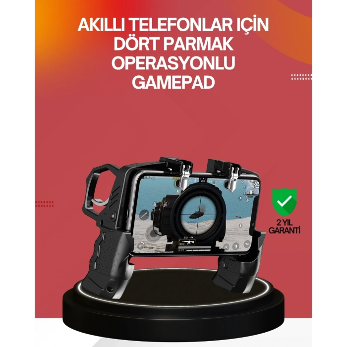 Ergonomik Mobil Oyun Gamepad Tutucu
