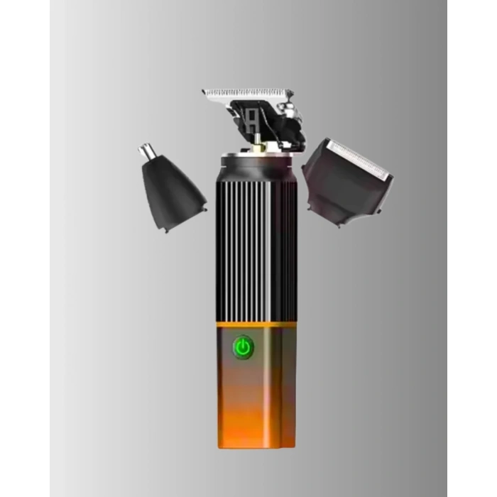 Erkekler İçin 3 İn 1 Şarjlı Bakım Seti – 7300 Rpm Güçlü Motor Ve Sessiz Çalışma