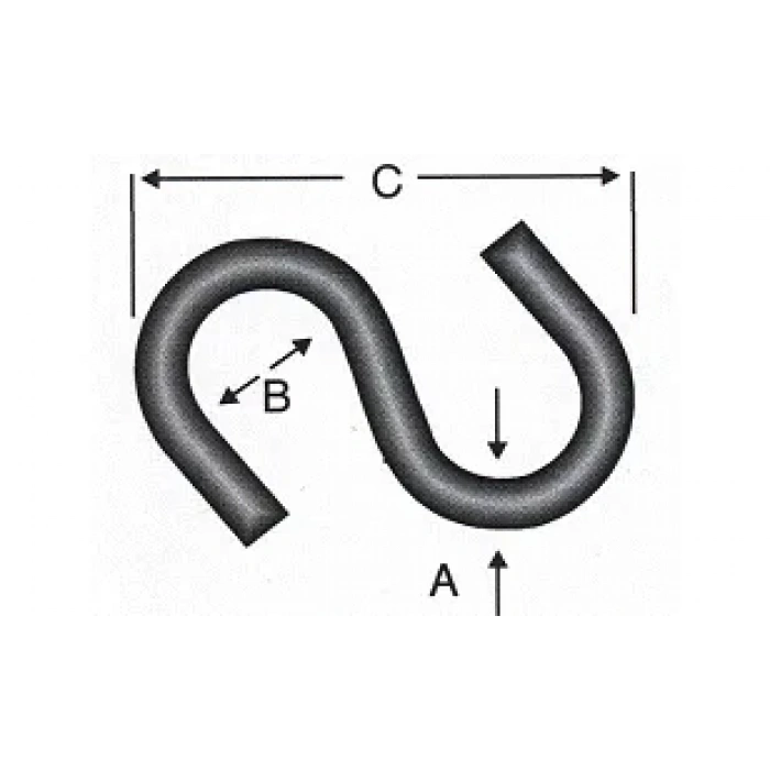 Es - S Kanca 4x80 - 50 Adet