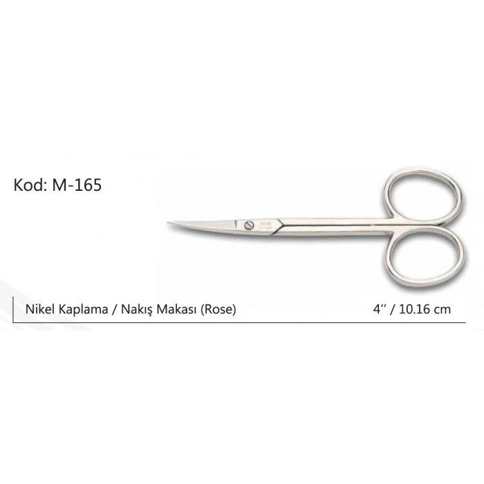 Europe Nakış Makası Süper Kalite No:4 10,16 Cm