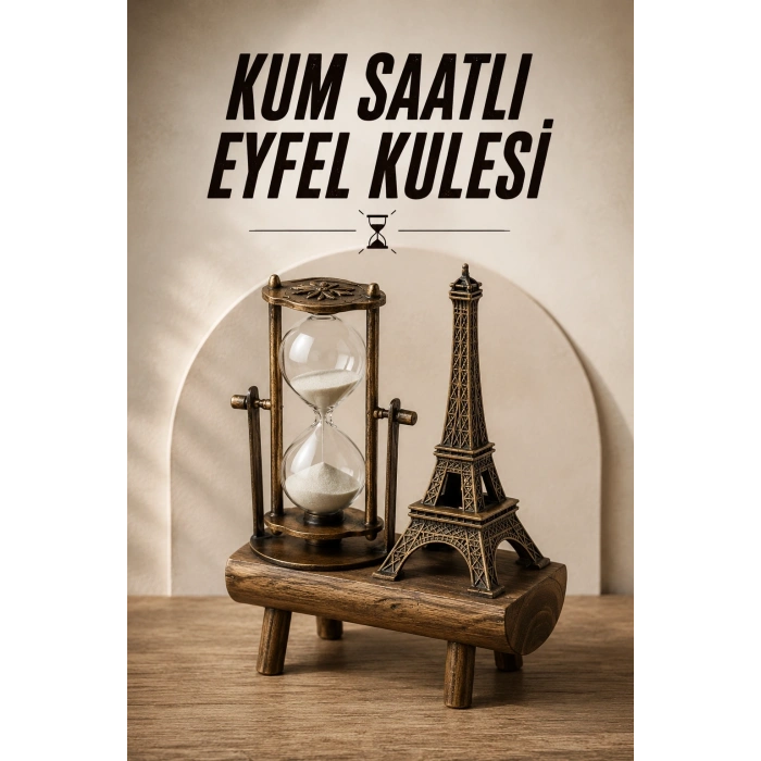 Eyfel Kuleli Kum Saati