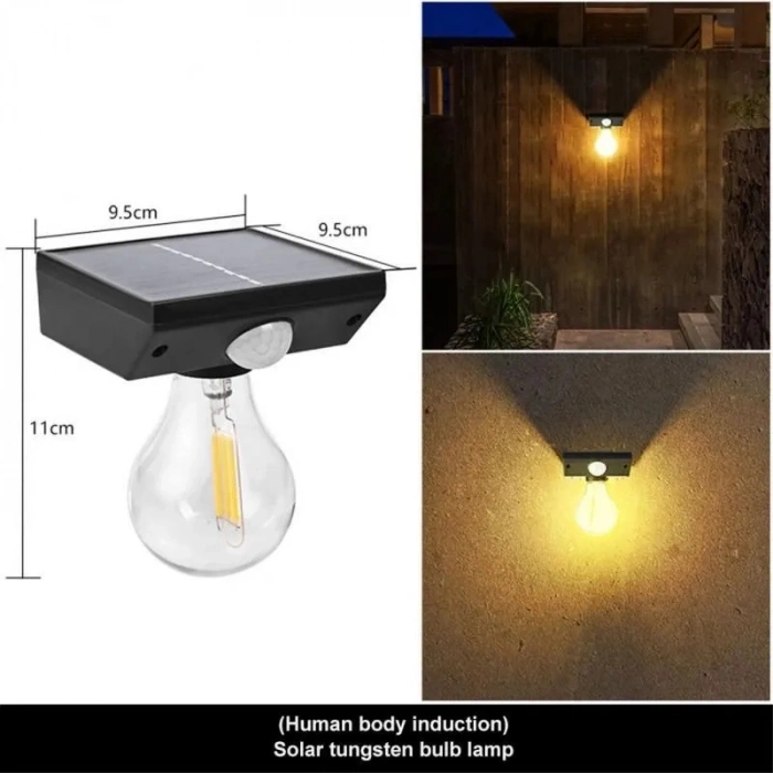 Fithome Yt-819 1 Watt Suya Dayanıklı Hareket Sensörlü Solar Led Lamba