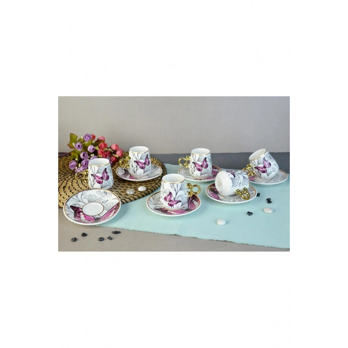 Floral Porselen Kahve Fincanı82454 (599)