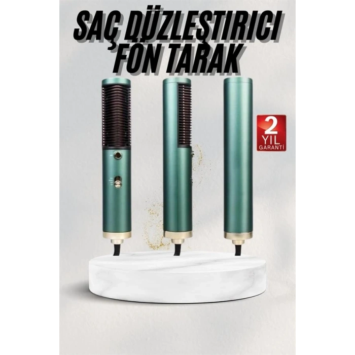 Fön Tarak Saç Düzleştirici Saç Kurutma Makinesi Sıcak Hava Fırçası