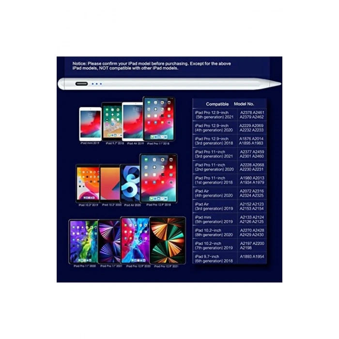For İos Android Windows Uyumlu Tablet İpad Yazı Kalemi Yedek Uç