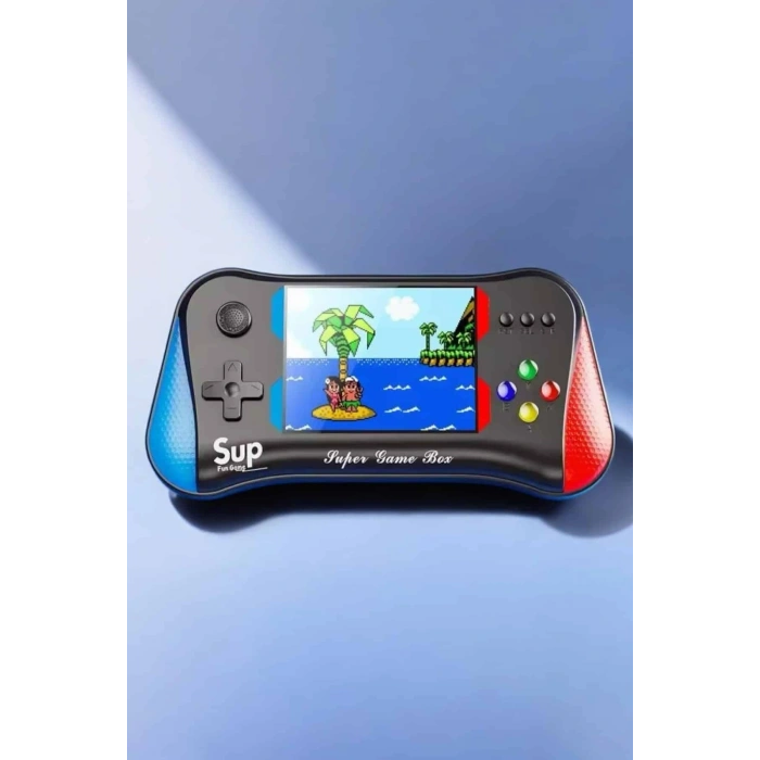 Gamepad Joystick 500 Oyunlu Retro Oyun Konsolu Tv Bağlantı Özellikli 2 Kişilik Destekli