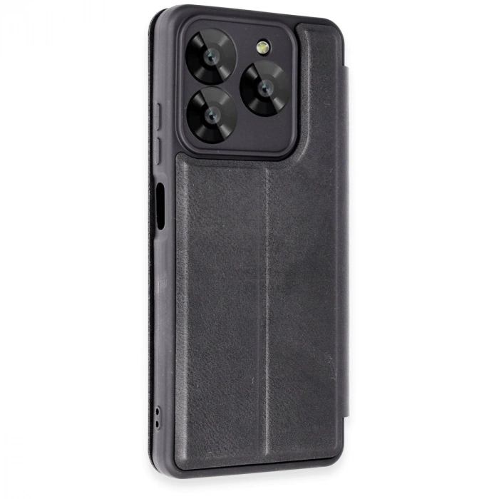 General Mobile Era 50 Kılıf Flip Cover - Siyah