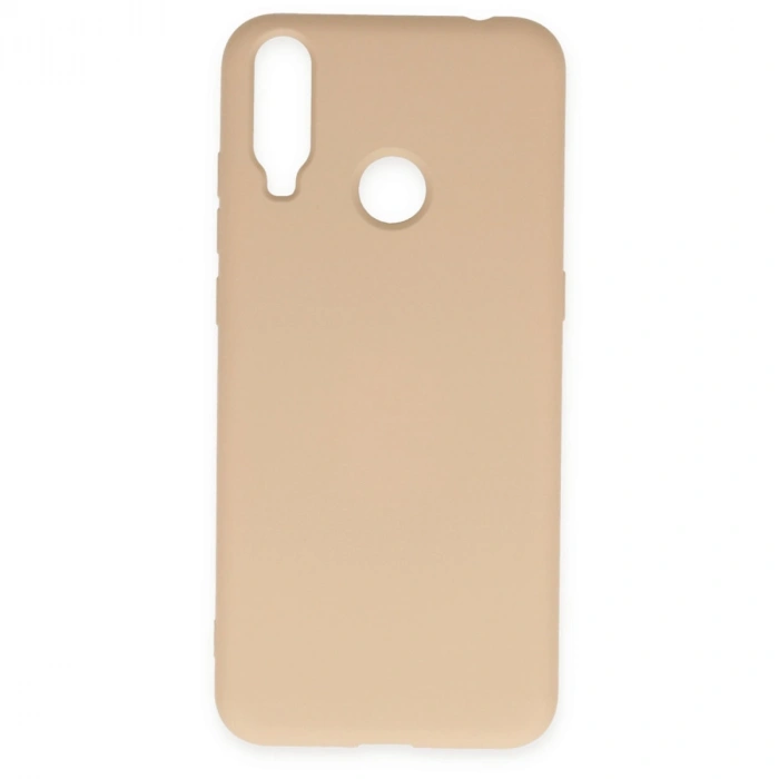 General Mobile Gm 10 Kılıf Nano İçi Kadife Silikon - Pudra