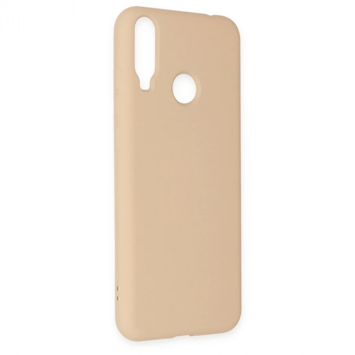 General Mobile Gm 10 Kılıf Nano İçi Kadife Silikon - Pudra