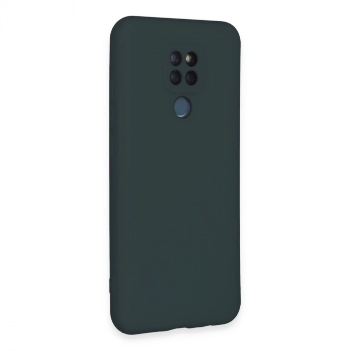 General Mobile Gm 20 Kılıf Nano İçi Kadife Silikon - Koyu Yeşil