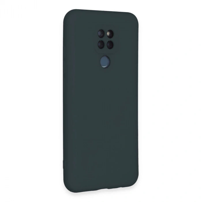 General Mobile Gm 20 Kılıf Nano İçi Kadife Silikon - Koyu Yeşil