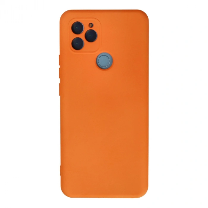 General Mobile Gm 21 Kılıf Nano İçi Kadife Silikon - Turuncu