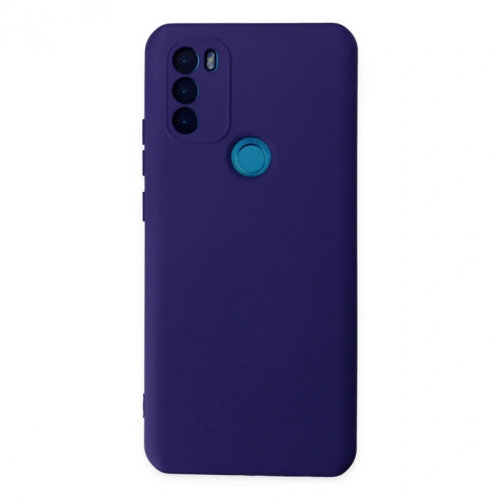 General Mobile Gm 21 Plus Kılıf Nano İçi Kadife Silikon - Mor