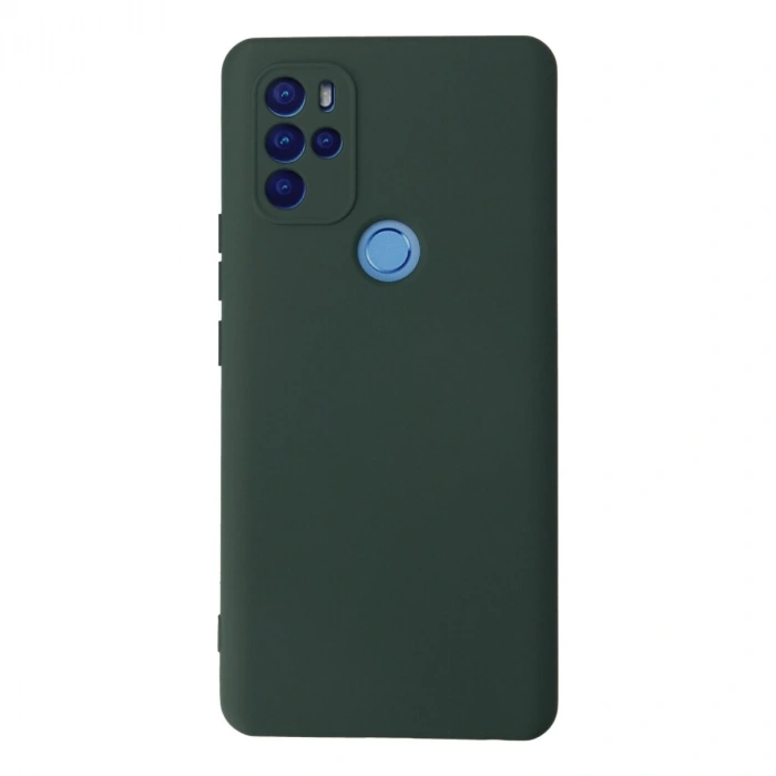 General Mobile Gm 21 Pro Kılıf Nano İçi Kadife Silikon - Koyu Yeşil