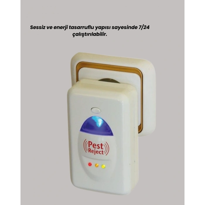 Geniş Alan Kapasiteli Sessiz Enerji Tasarruflu Haşere Kovucu