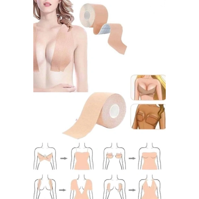 Göğüs Bandı Toparlayıcı Ve Şekillendirici Tere Ve Suya Dayanıklı Esnek Yapılı Hassas Ciltlere Uygun