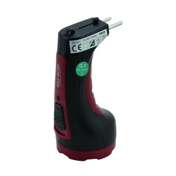 Gold Sılver Gs-4211 1 Watt Şarjlı El Feneri