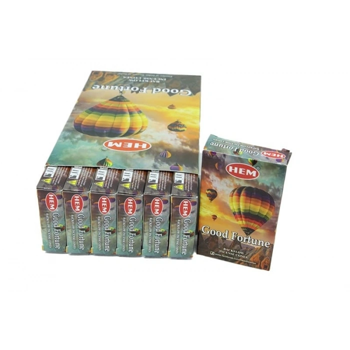 Good Fortune Back Flow Cones 10lu