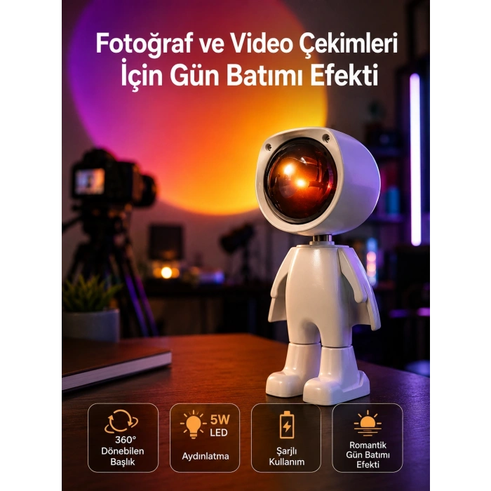 Günbatımı Projektör
