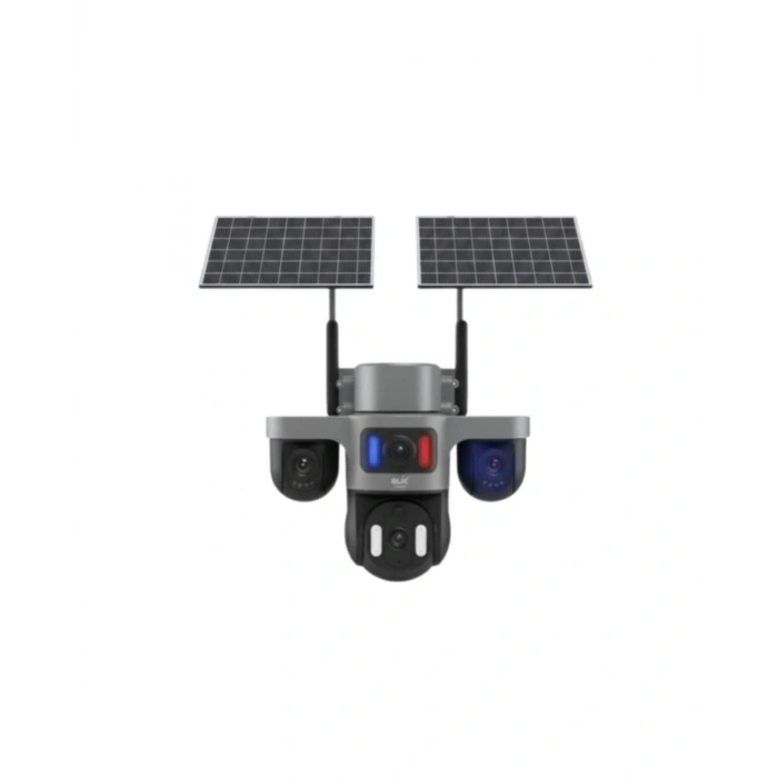 Güneş Enerjili Çiftlik Kamerası 3 Lensli 9mp Solar Kamera 2 Yıl Garantili