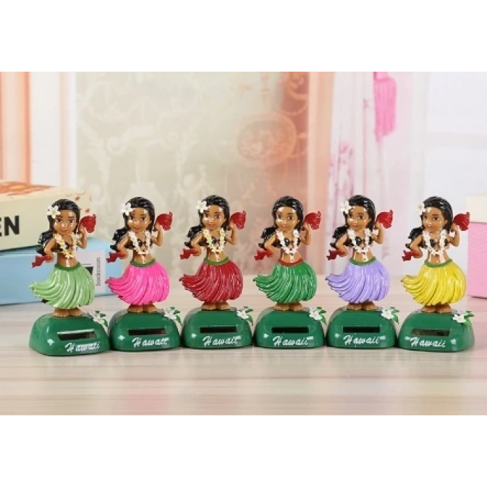 Güneş Enerjili Solar Dans Eden Kız Büyük Boy