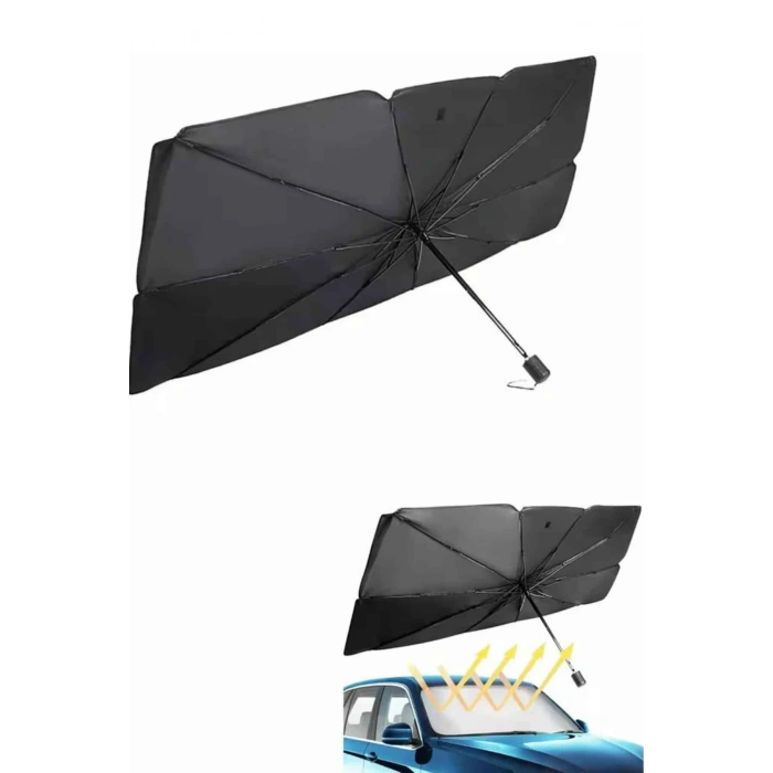 Güneş Önleyici Katlanabilir Oto Araba Güneşlik Şemsiye Tip Ön Cam