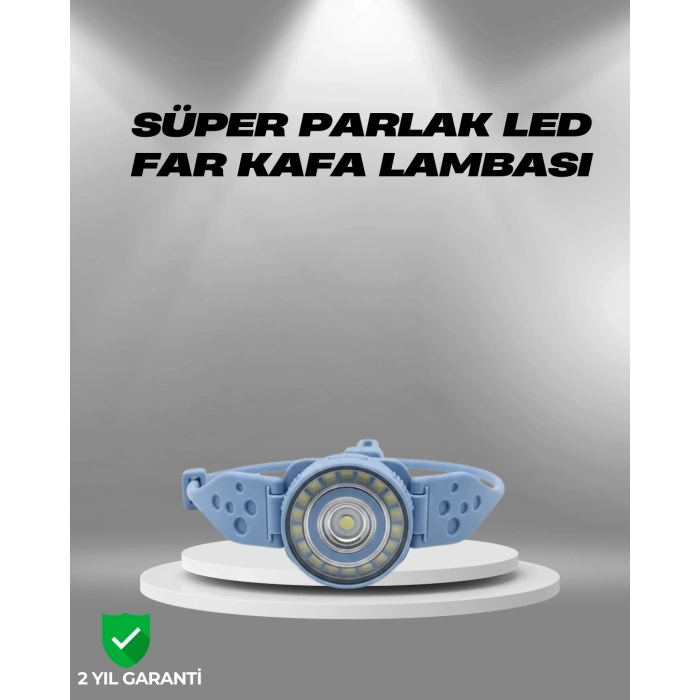 Hafif Ve Taşınabilir Kamp Kafa Lambası Ayarlanabilir Işık