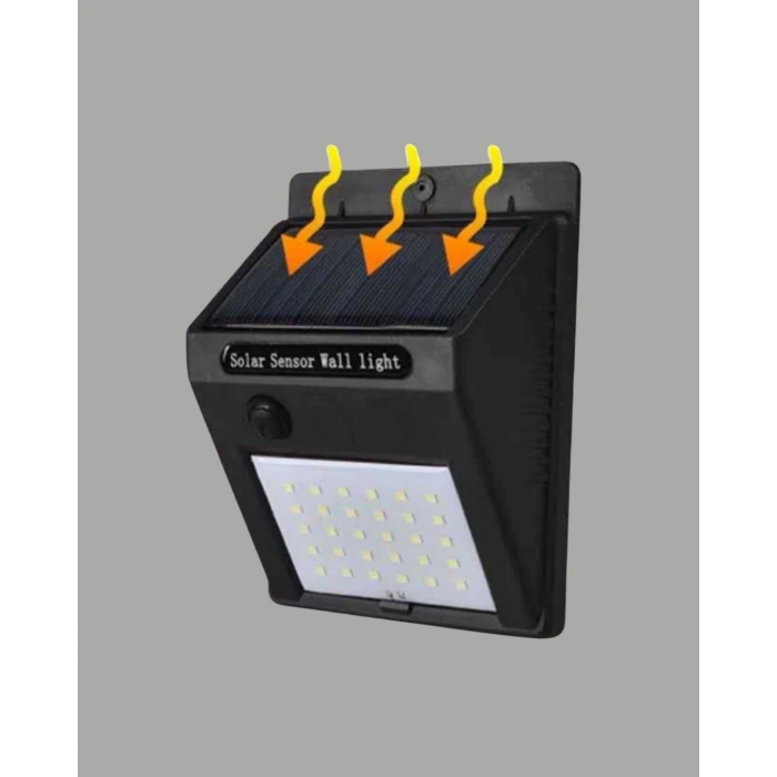 Hareket Sensörlü Güneş Enerjili Dış Mekan Led Lamba 100/144 Led