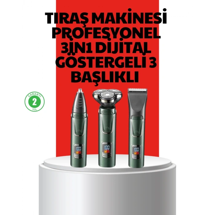 Hassas Bölgeler İçin Çok Fonksiyonlu Tıraş Makinesi