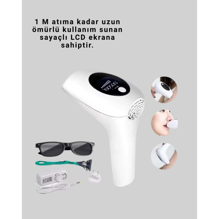 Hasuba Ipl Lazer Epilasyon Cihazı Hs-262 5 Enerji Kademeli