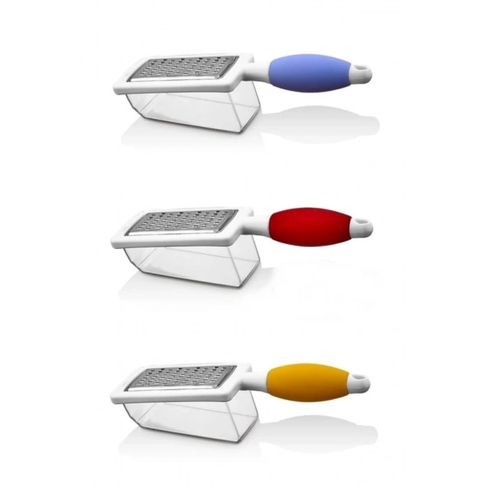 Hazneli Rende Saplı Çift Yönlü Sarımsak Peynir Meyve Sebze El Rendesi Fr166 (599)