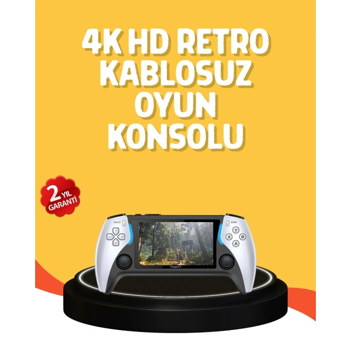 Hdmı Çıkışlı Çok Fonksiyonlu Renkli Ekranlı El Konsolu