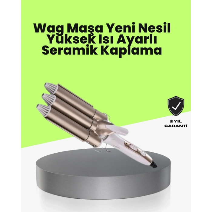 Her Saç Tipine Uygun, Hızlı Isınan Bukle Yapıcı – Evde Kuaför Kalitesinde Sonuç