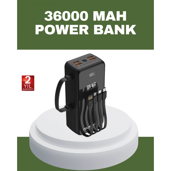 Hızlı Şarj Destekli Powerbank Tüm Cihazlarla Uyumlu
