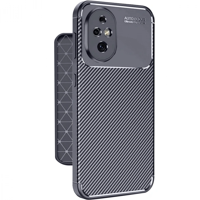 Honor 200 Kılıf Auto Focus Karbon Kapak - Lacivert