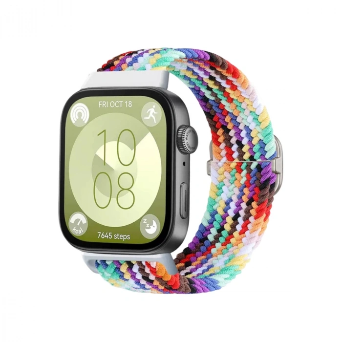 Huawei Fit 4  Kordon (saat Değildir) - Gökkuşağı 2