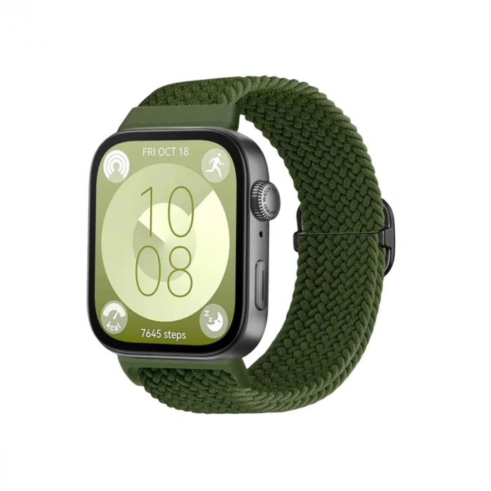 Huawei Fit 4  Kordon (saat Değildir) - Koyu Yeşil