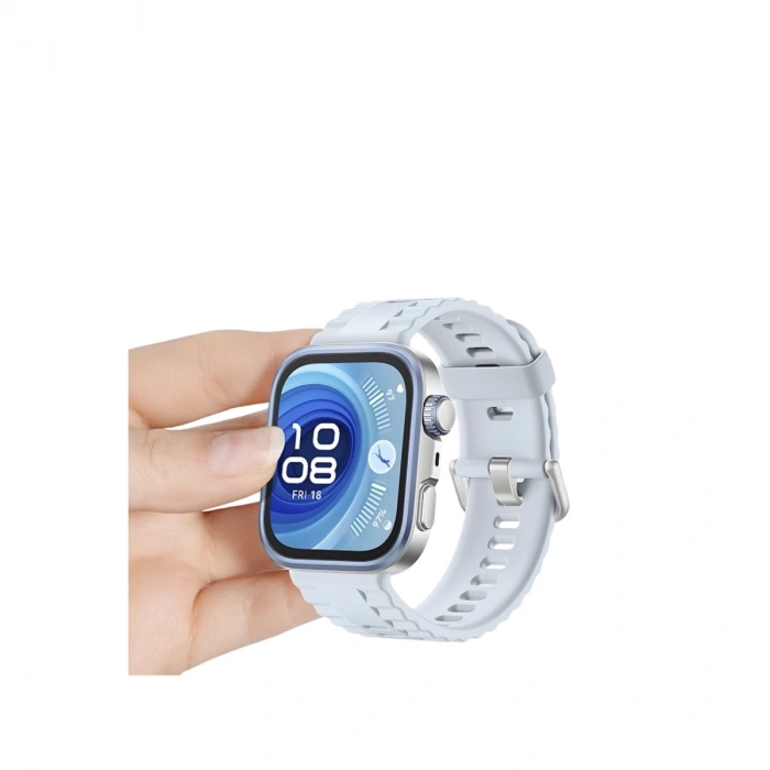 Huawei Fit 4 Nova Silikon Kordon - Açık Yeşil