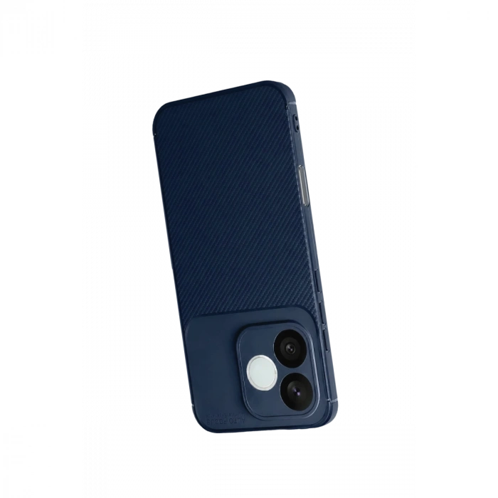 Huawei Honor 600 Lite Auto Focus Karbon Kapak - Lacivert