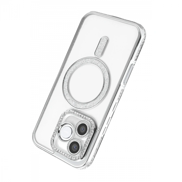 Huawei Honor 600 Lite Joke Simli Magneticsafe Kılıf - Gümüş